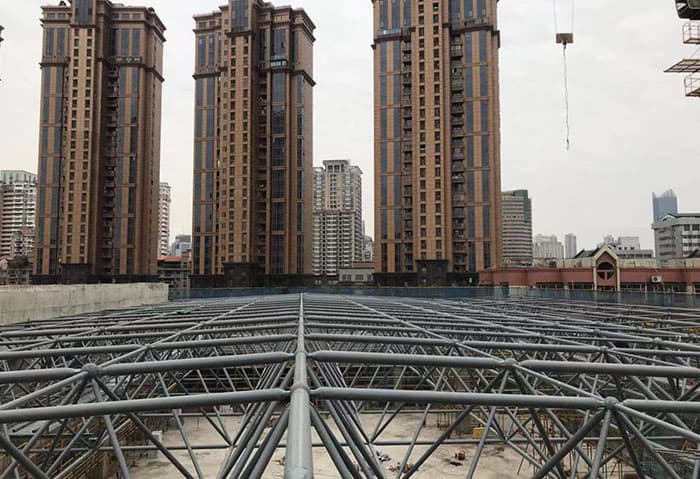 项城螺栓球网架结构